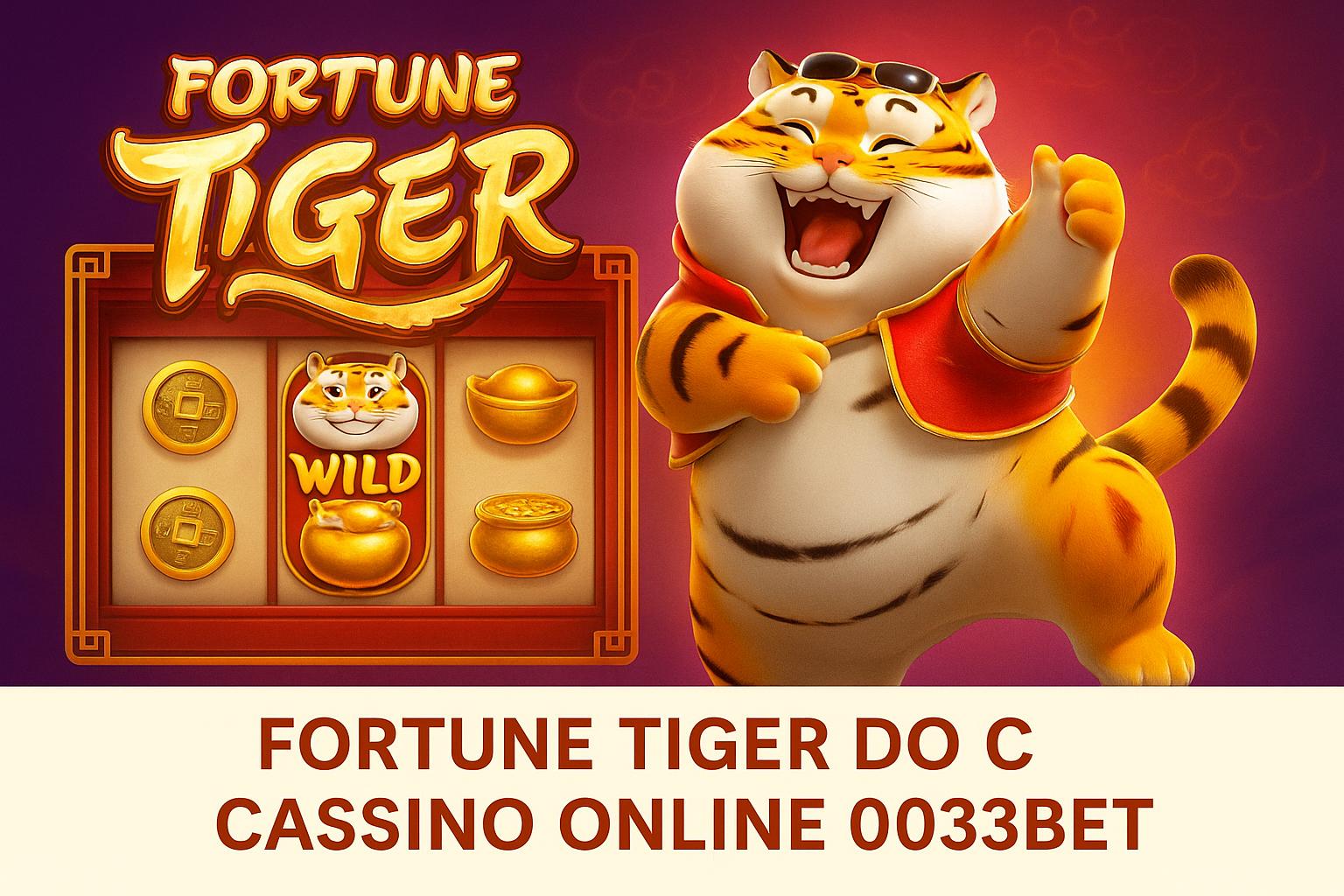 Fortune Tiger é um jogo imperdível no 0033BET Casino