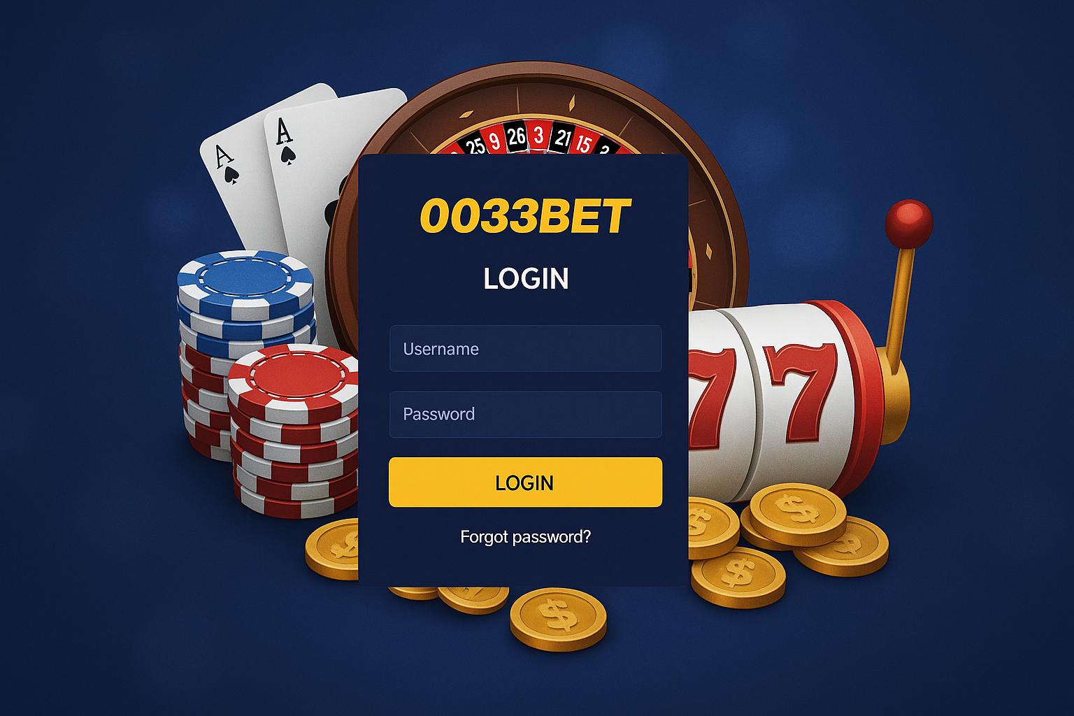 Registro na 0033BET Garante Acesso a uma Vasta Seleção de jogo