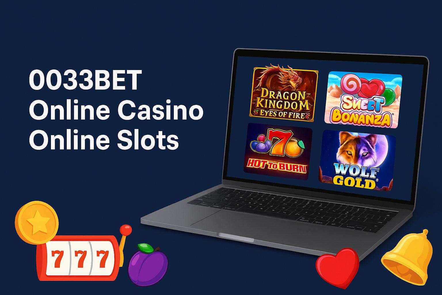 Explore o mundo das slot machines no 0033BET Casino